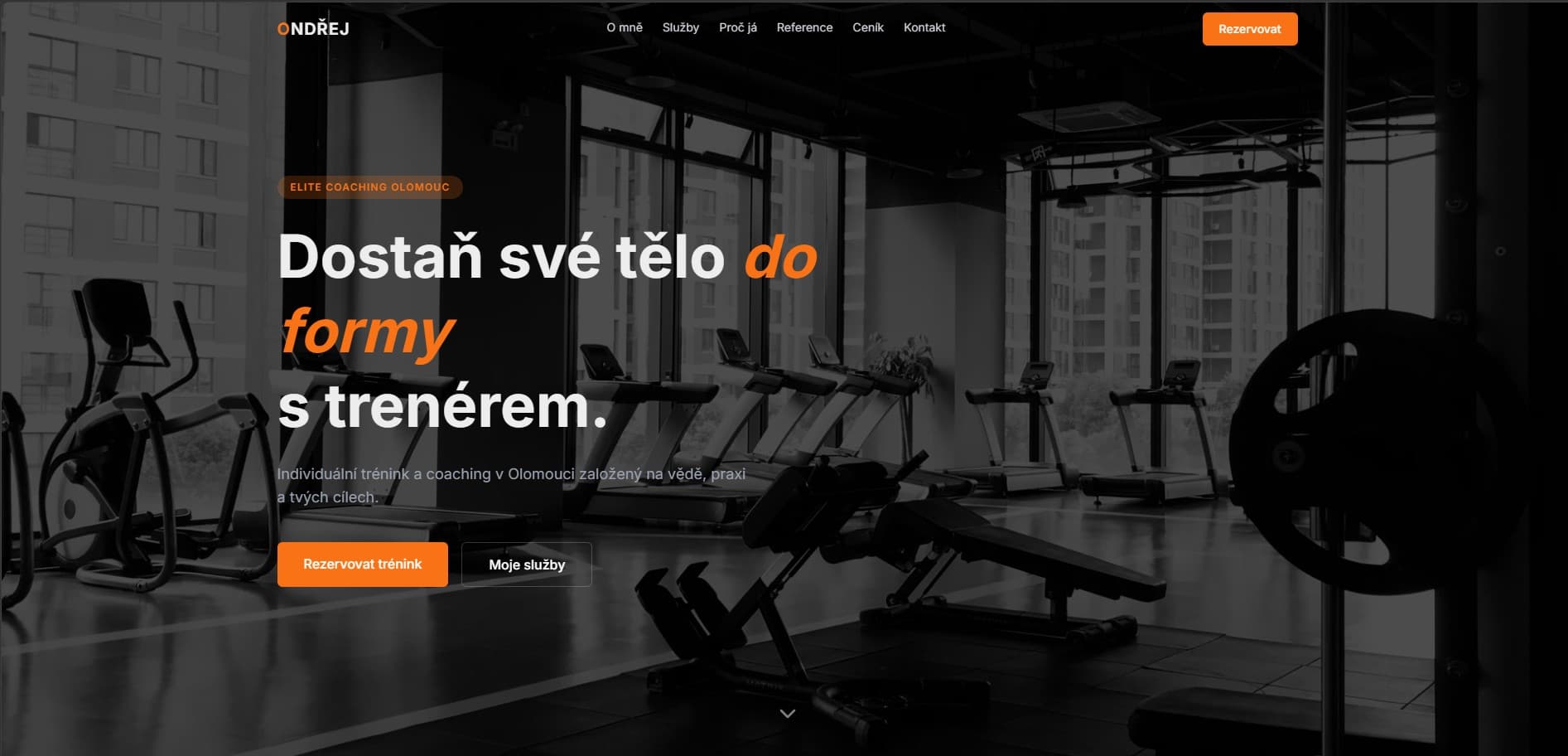 Ondřej Luczka — web osobního trenéra